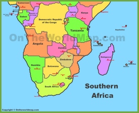 Africa Map Maps Of Africa