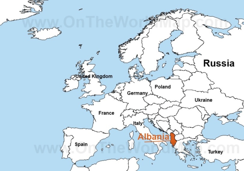 Albania Maps Maps Of Albania OnTheWorldMap