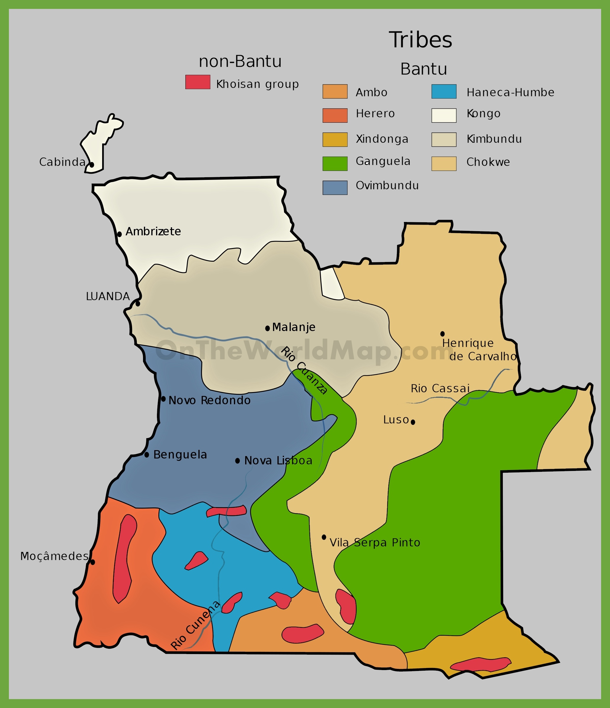 Ethnic Groups In Angola 67