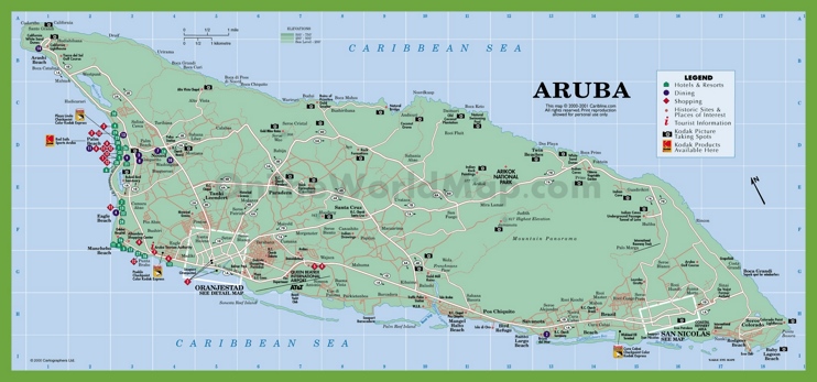 Aruba road map