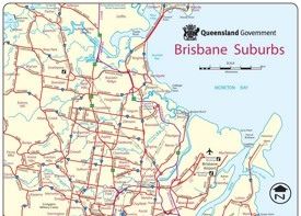 Brisbane suburbs map