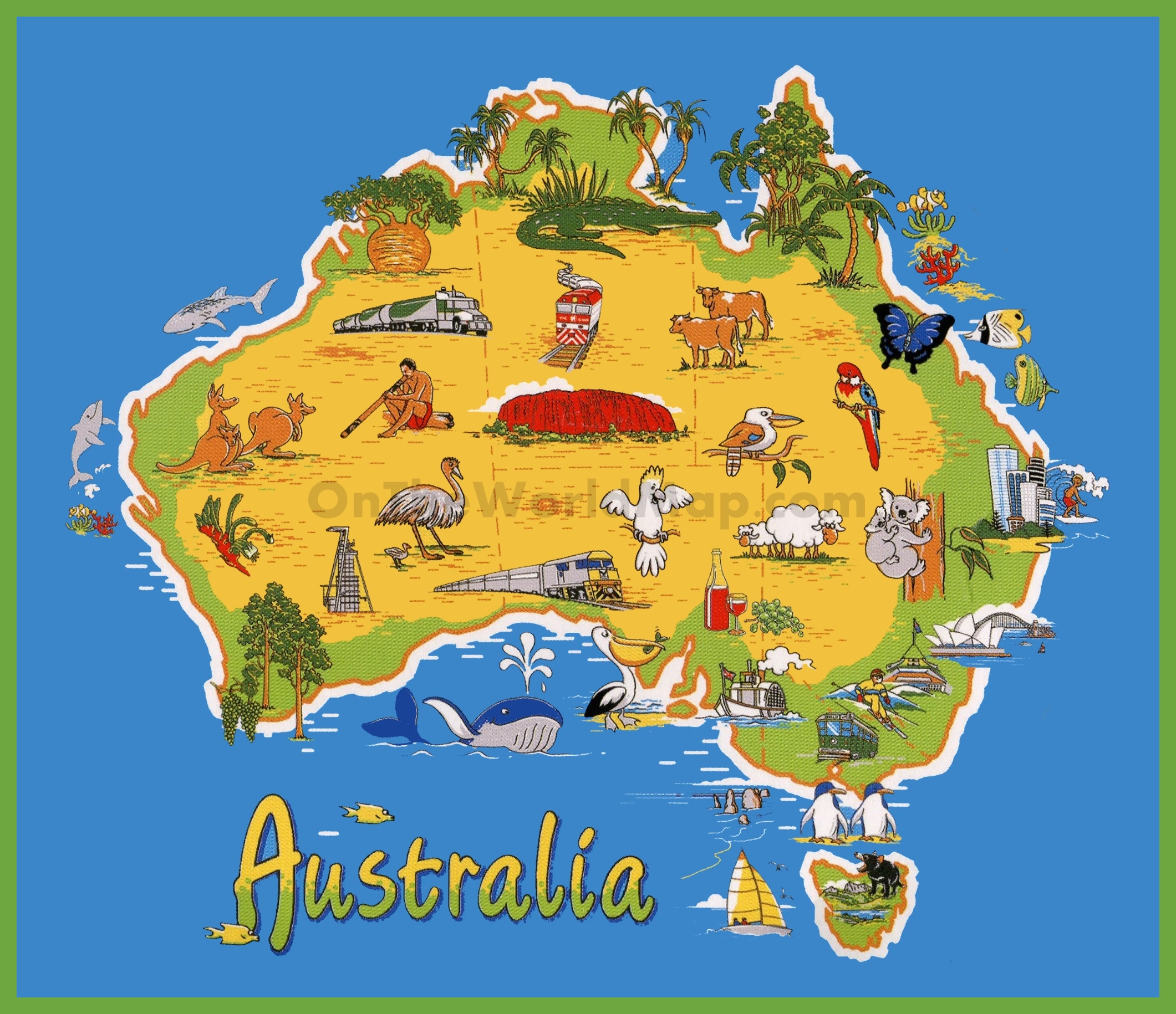 Image result for australia map photo