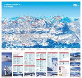 Innsbruck ski map