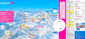 Dachstein-West ski map
