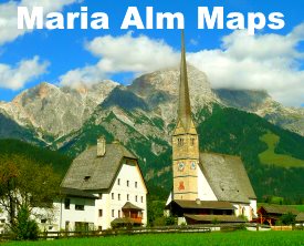 Maria Alm maps