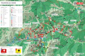 Saalbach - Hinterglemm bike map