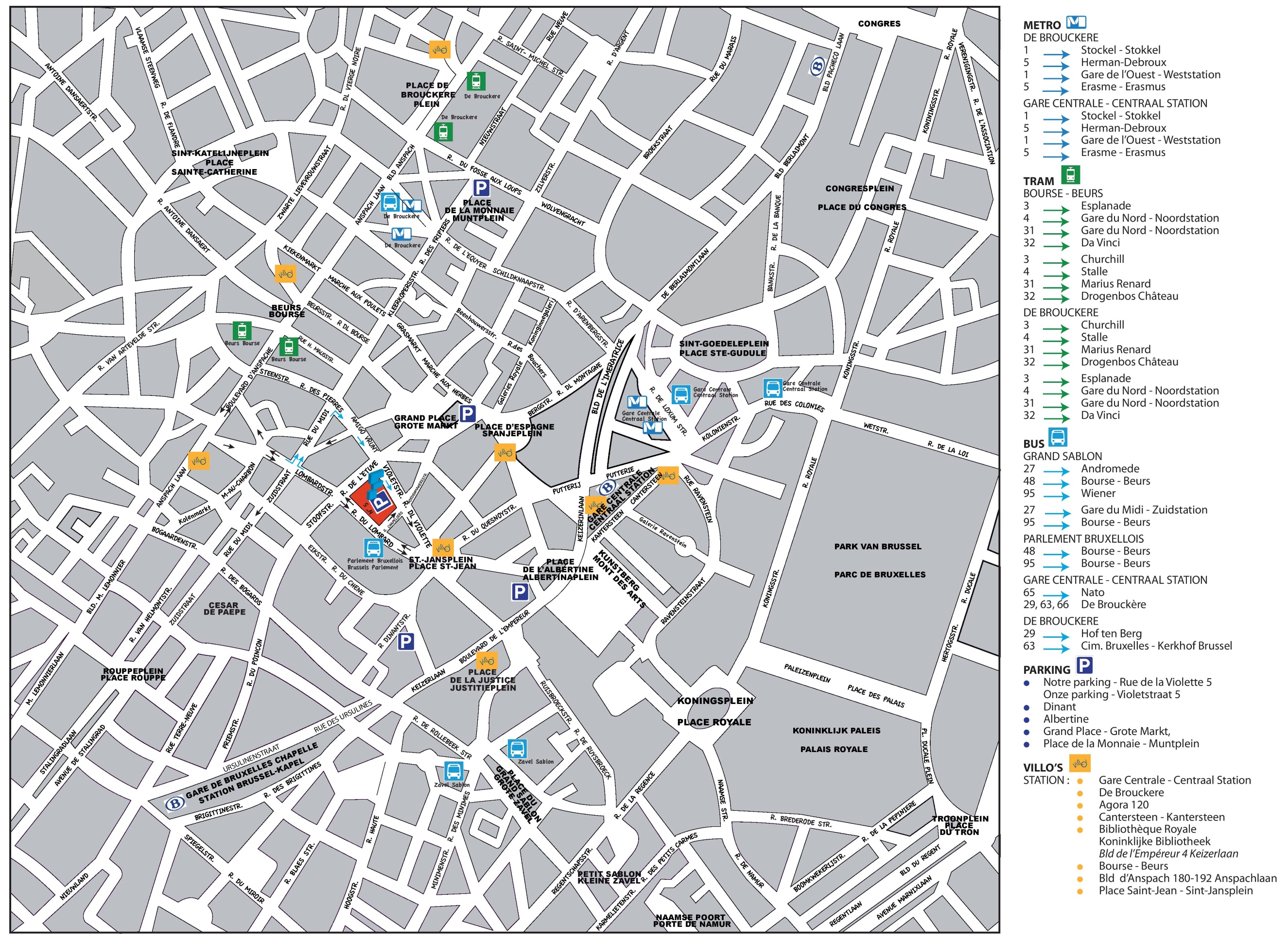 brussels-city-center-map