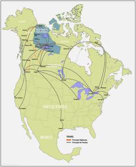 How to get to the Northwest Territories Map How to get to the Northwest Territories Map
