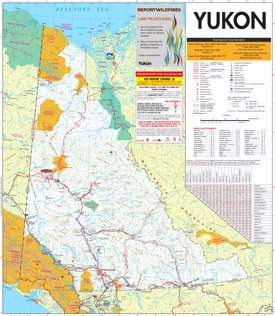 Yukon Tourist Map Yukon Tourist Map