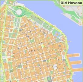 Old Havana Map