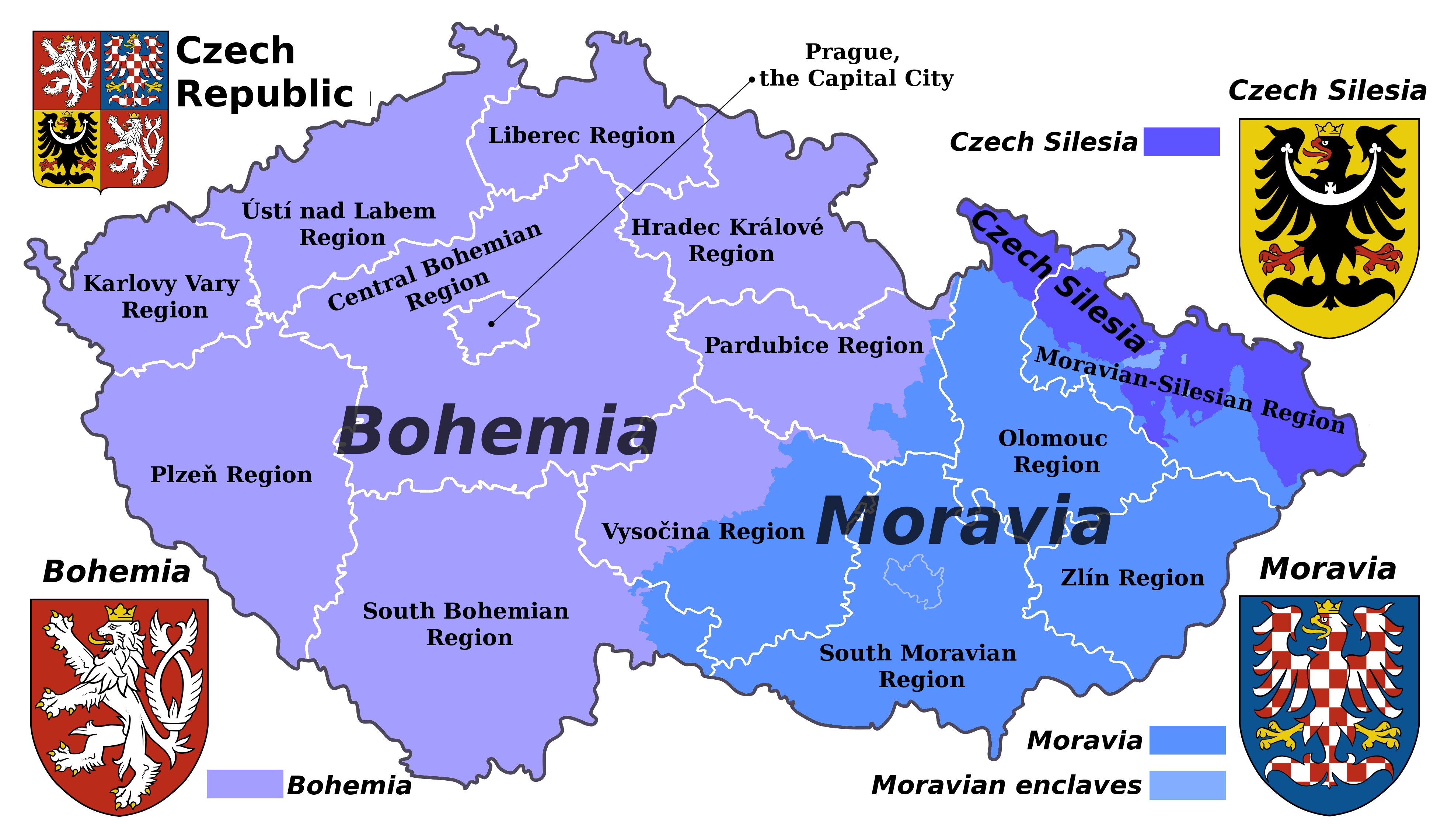 Resultado de imagen de czech republic map