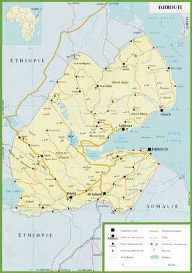 Djibouti road map