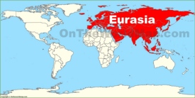 Eurasia location map