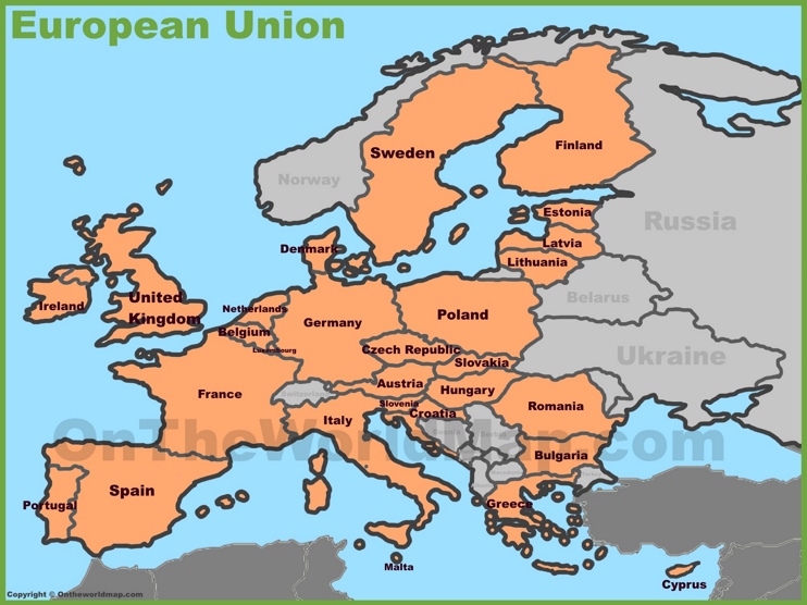 european-union-countries-map