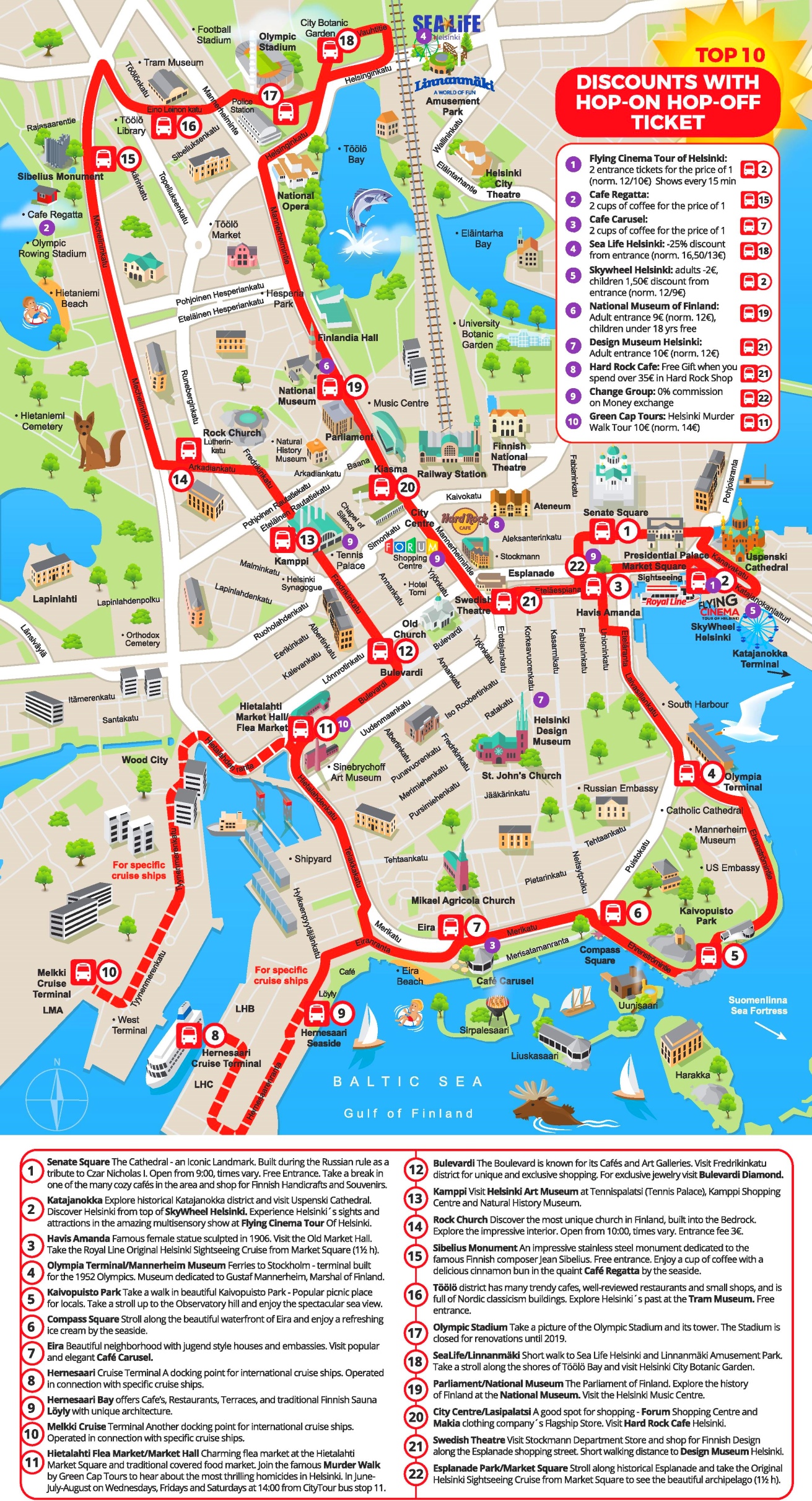Map Of Helsinki
