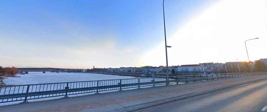 View of Rovaniemi from the bridge View of Rovaniemi from the bridge