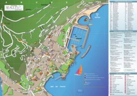 Beaulieu-sur-Mer tourist map