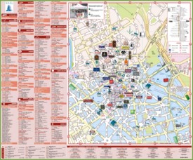 Lille shopping map