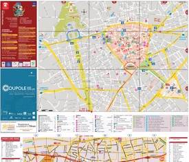 Nîmes sightseeing map