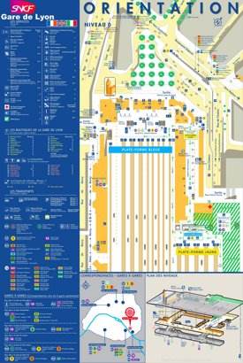 Gare de Lyon Map