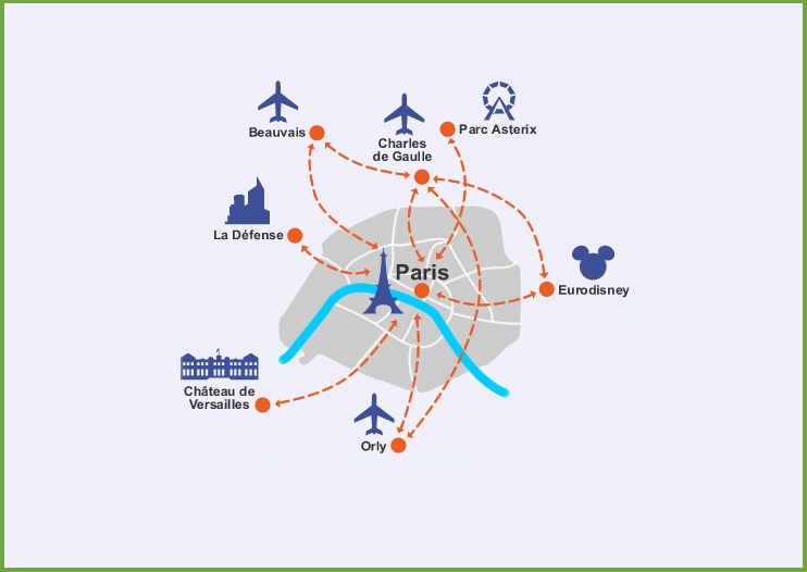 airports in paris france map Paris Airports Map airports in paris france map