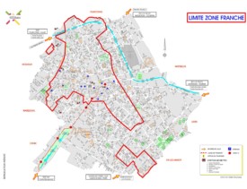Roubaix City Centre map