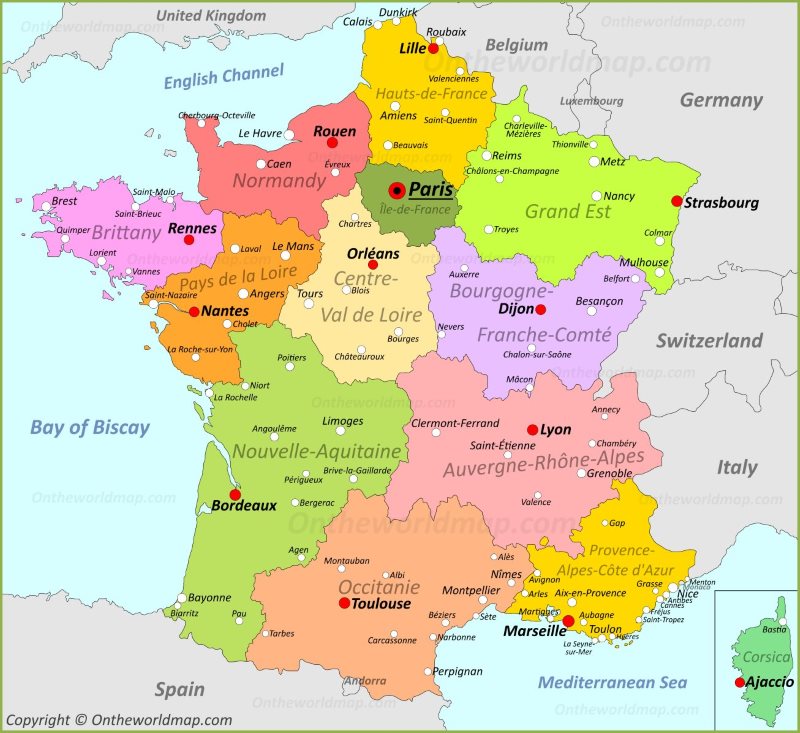 France Maps Maps Of France