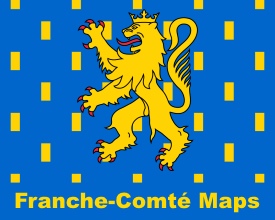 Franche-Comté maps