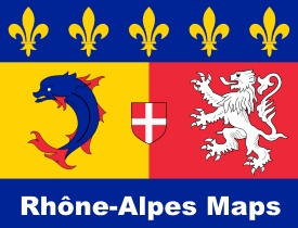 Rhône-Alpes maps