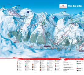 Val-d'Isère piste map