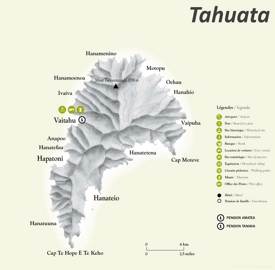 Tahuata Tourist Map