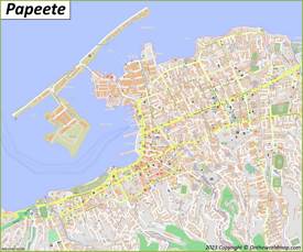 Papeete Map