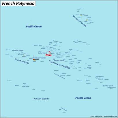 Niau Location Map
