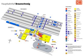 Braunschweig hauptbahnhof map