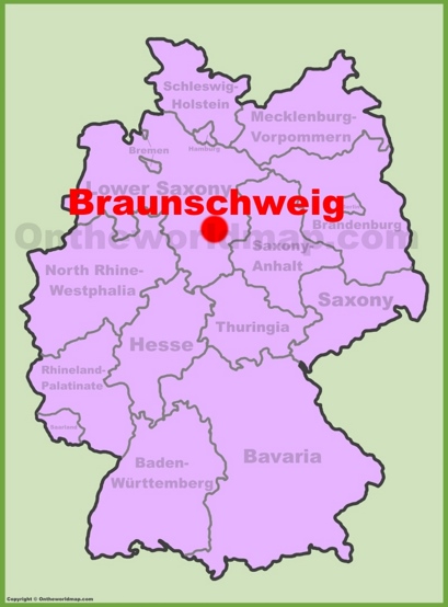 Braunschweig Location Map