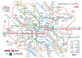 Cologne rail map