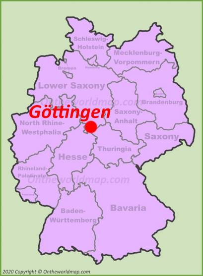 Göttingen Location Map