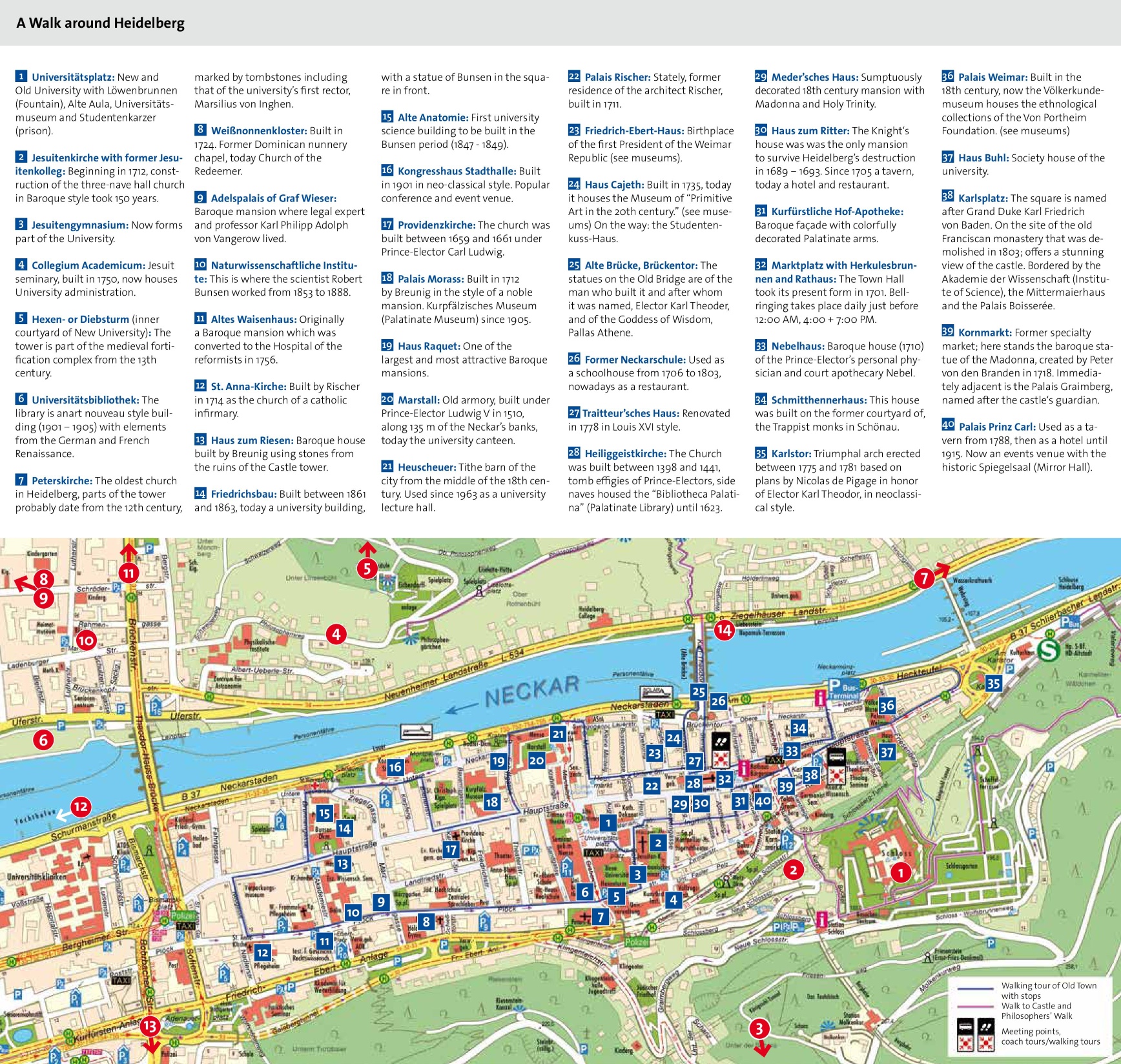 Navigating Heidelberg: A Comprehensive Guide To The City’s Map - Map of 