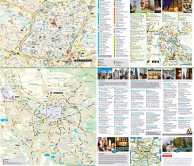 Nürnberg tourist map