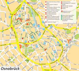 Osnabrück Tourist Map
