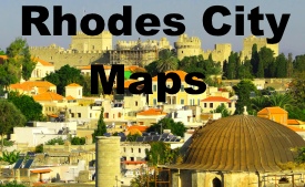 Rhodes City maps