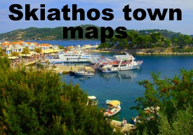 Skiathos Town maps