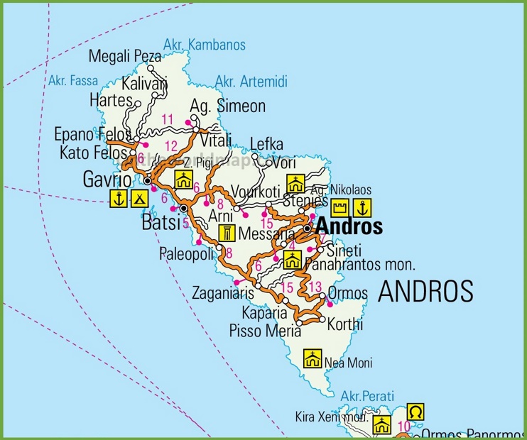 Andros road map