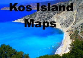 Kos island maps