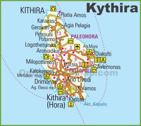 Kythira road map