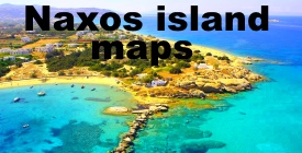 Naxos island maps