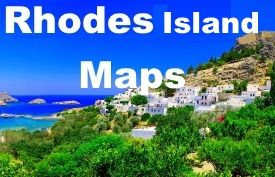 Rhodes island maps