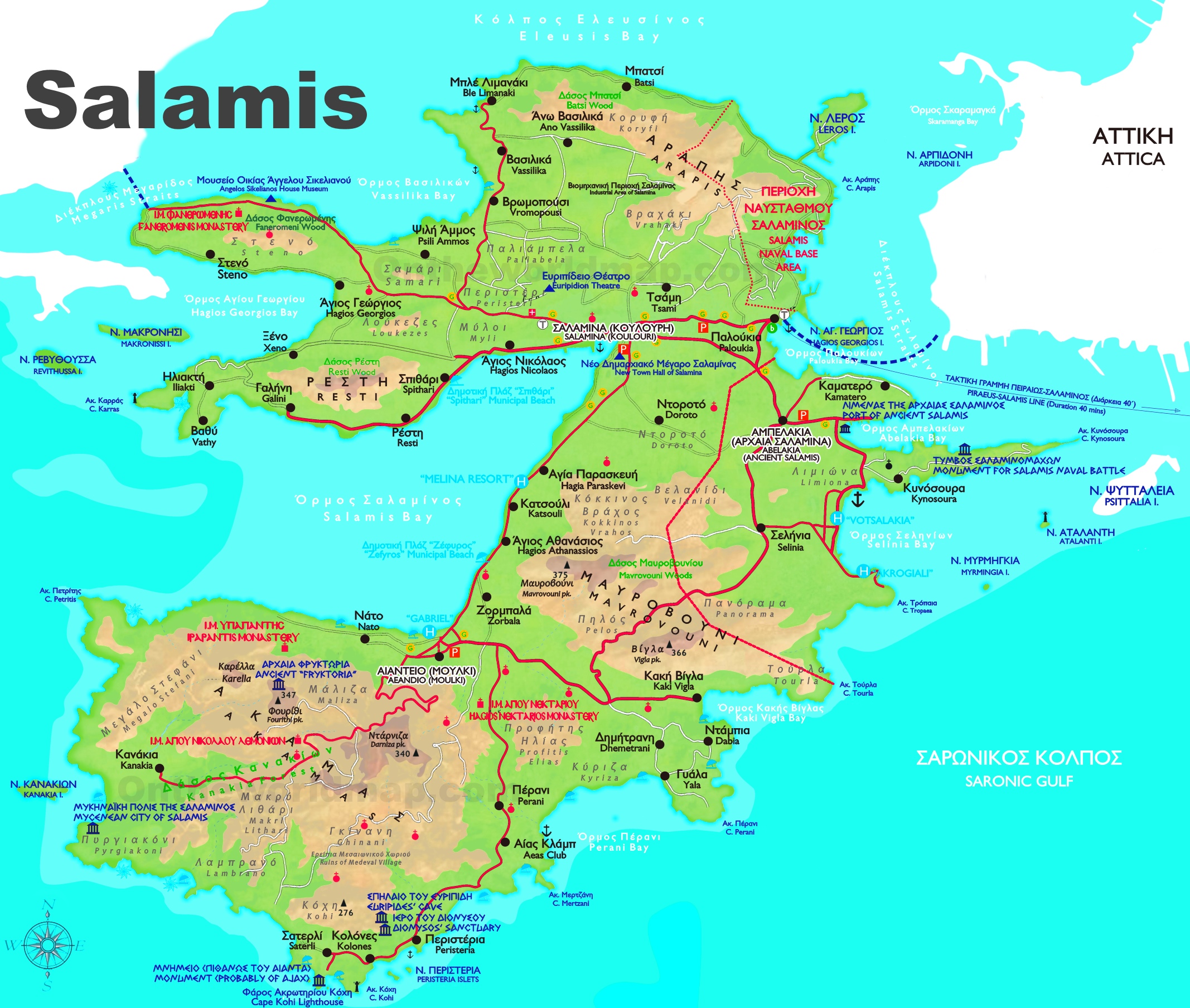 In 306 Bc Salamis Cyprus Wikipedia Paul At Paphos Of Cyprus