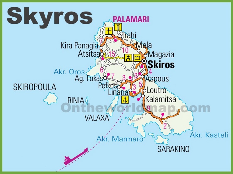Skyros road map