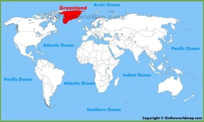 Greenland Location Map